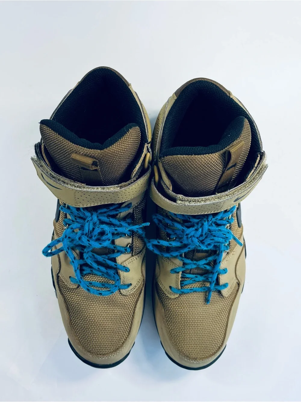 Nike Men’s Olive Green High-Top Trail Sneakers #535836-202 Men’s:10 - Picture 5 of 15